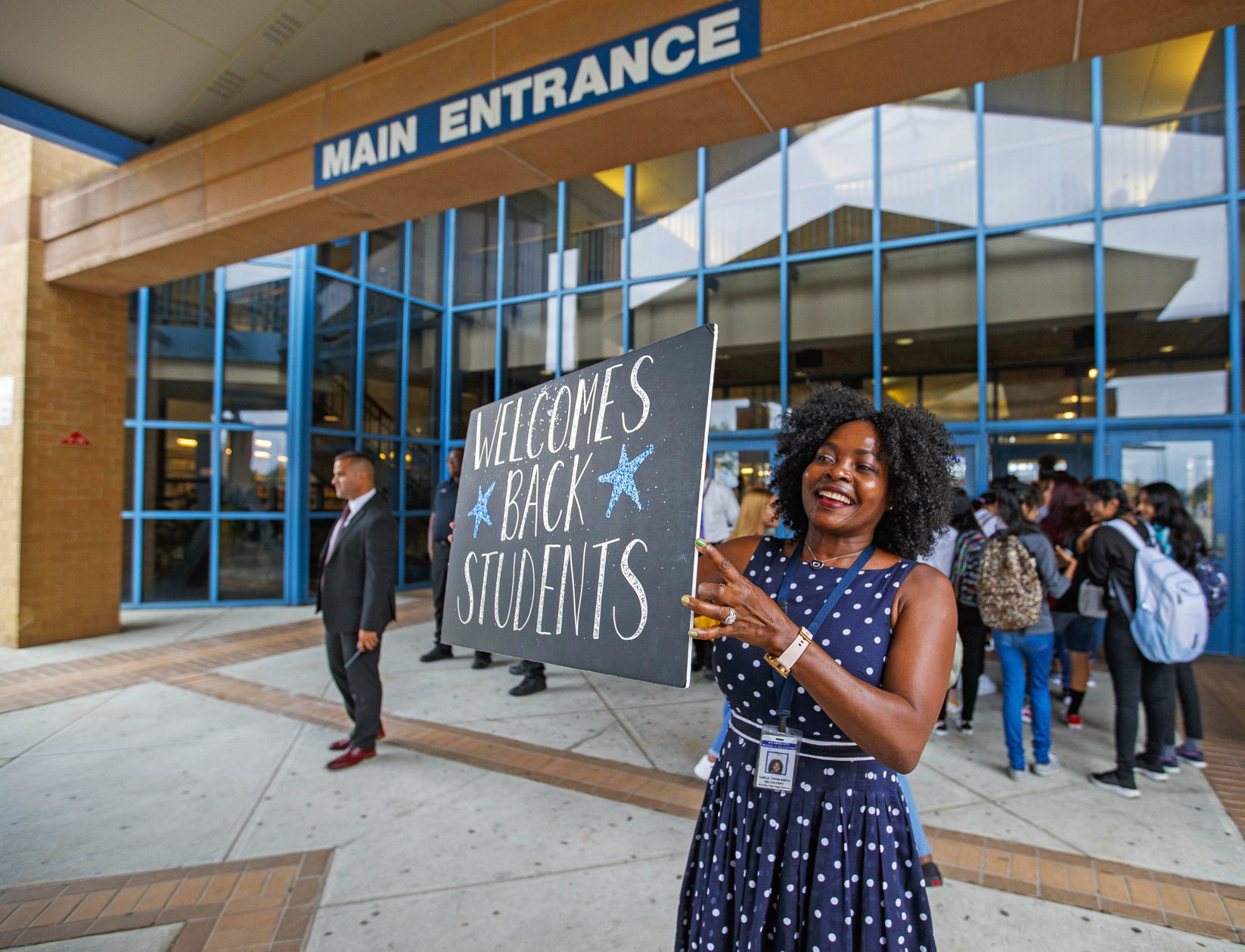 First day of School of Atlantic City High School